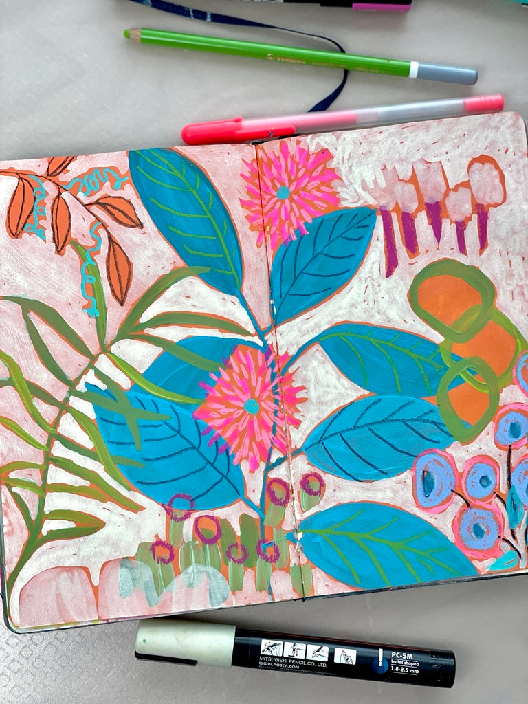 31 Bright And Fun Sketchbook Paintings with Suzanne Allard