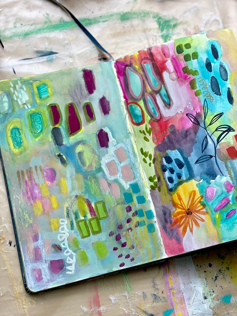 31 Bright And Fun Sketchbook Paintings with Suzanne Allard