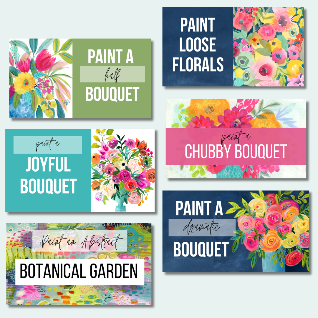 Floral Collection Bundle with Suzanne Allard