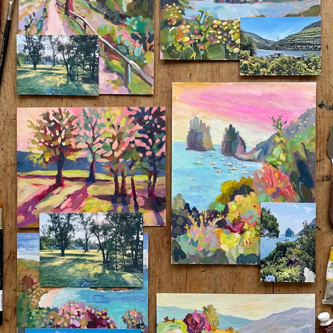 Confident & Colorful Landscapes with Suzanne Allard
