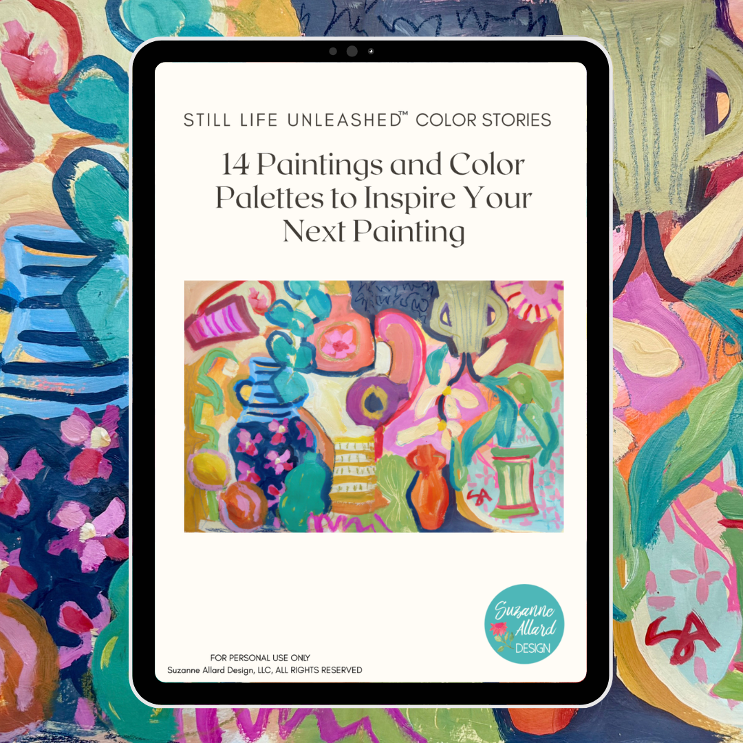 eBook: 14 Paintings & Color Stories to Inspire Your Next Painting by Suzanne Allard